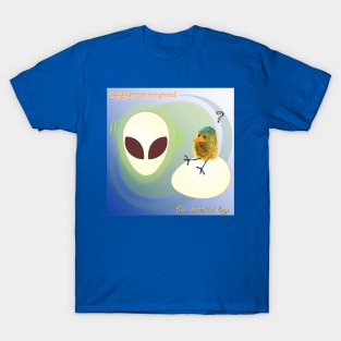 Two Scrambled Eggs - EGGstraterrestrial T-Shirt